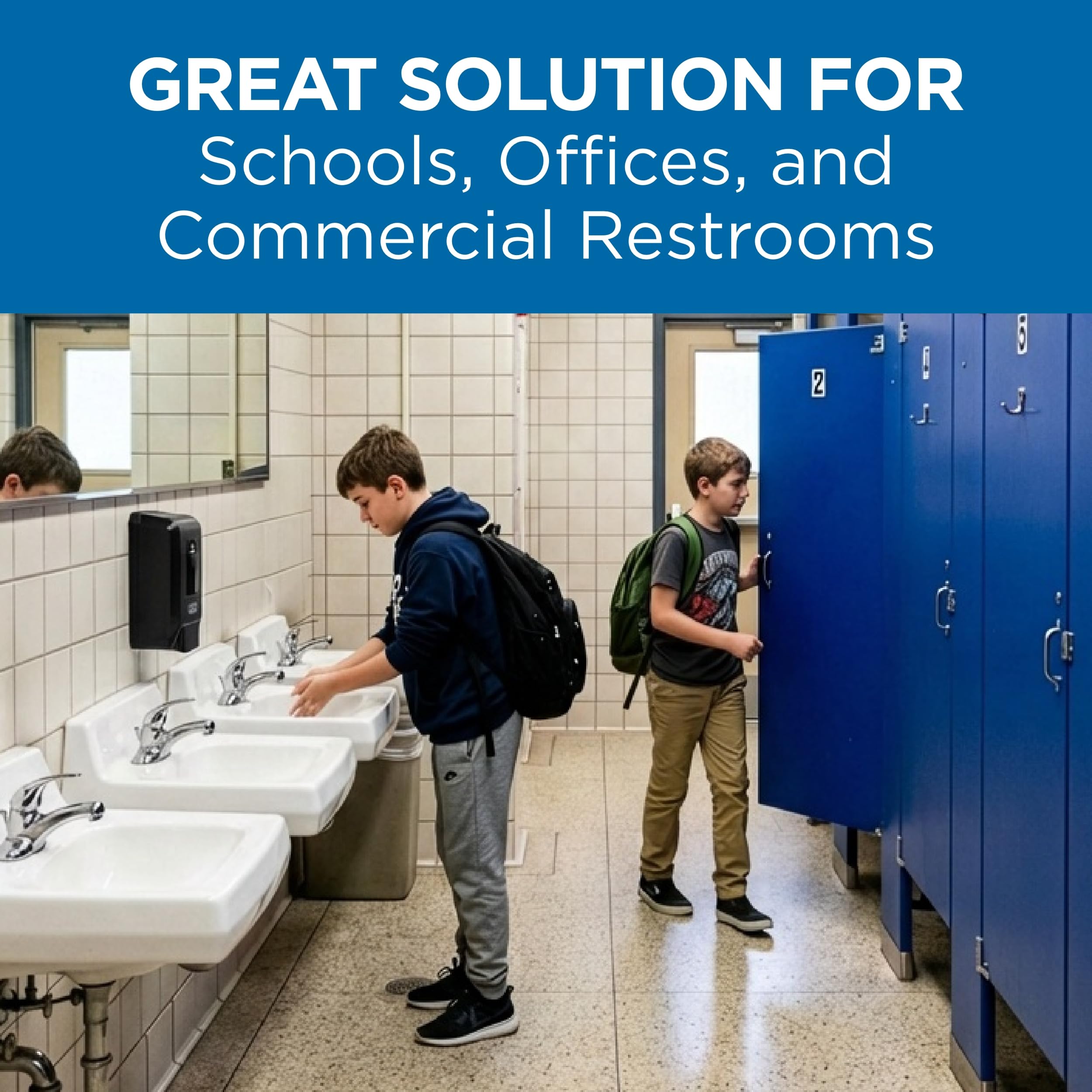 Georgia Pacific Profesional 12798 Jumbo Jr. Baño Higiénico, 9 "de diámetro, 1000 FT (funda de 8 rollos)