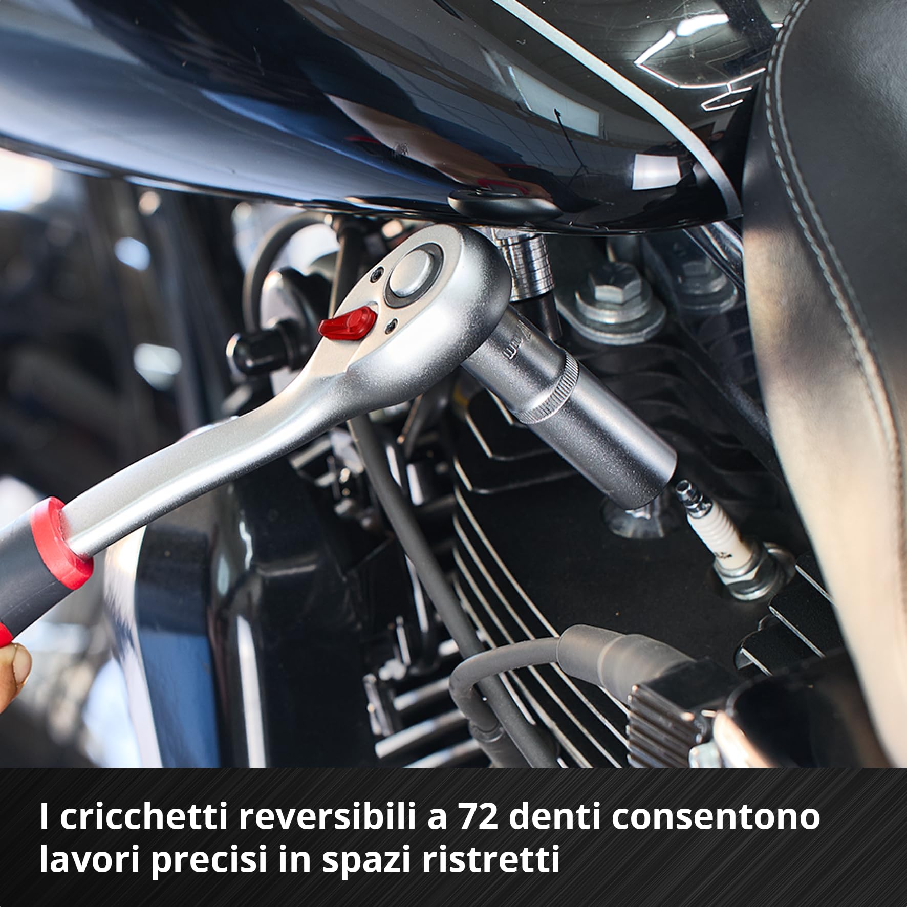 Einhell 181 pezzi set di bussole e cricchetto | Set di bussole | cricchetti | assortimento di inserti | impugnatura per cacciavite | chiavi esagonali | valigetta inclusa