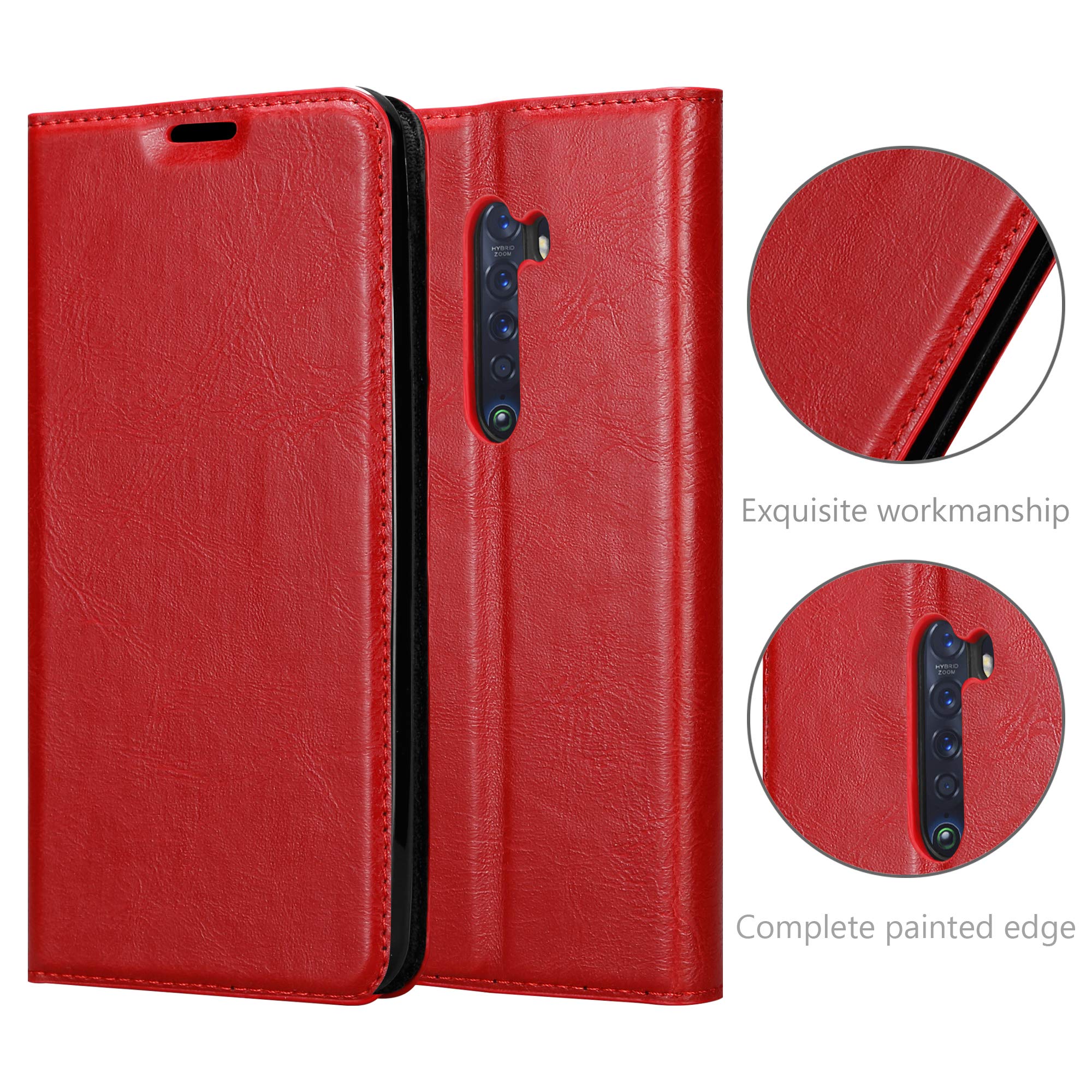 Cadorabo Cover Libro OPPO R17 NEO - Portafoglio Con Chiusura Magnetica E Vani
