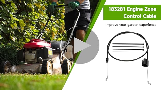 Amazon.com : HIAORS 183281 Lawn Mower Throttle Cable for