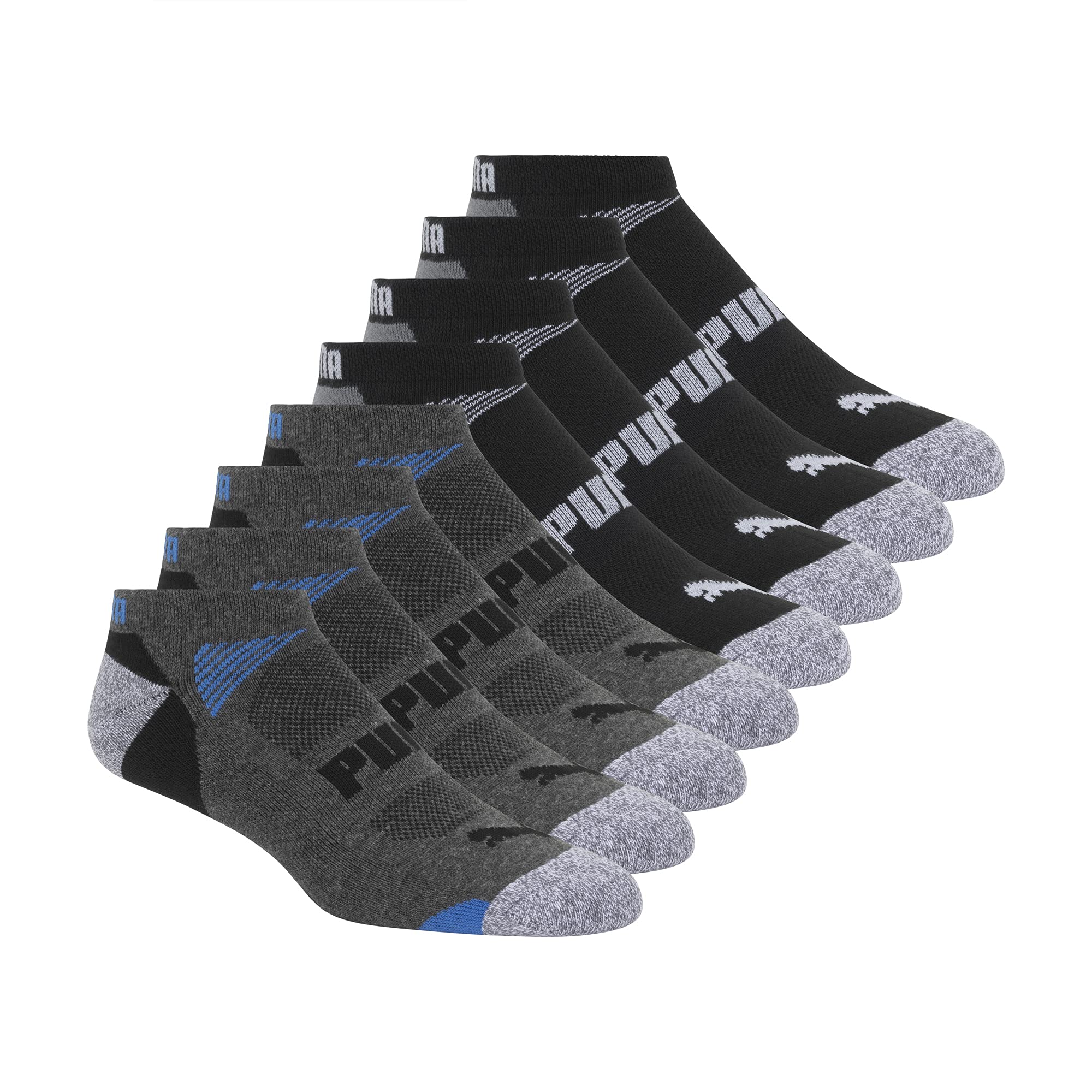 PUMAMen's 8 Pack Low Cut Socks