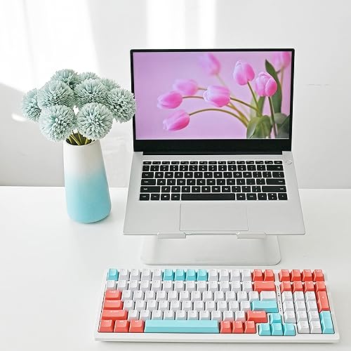 Miniatura 8 de Mandy's Bola artificial azul de crisantemo, 12 tallos de flores sintéticas con tallos flexibles para el día de San Valentín y Año Nuevo, decoración