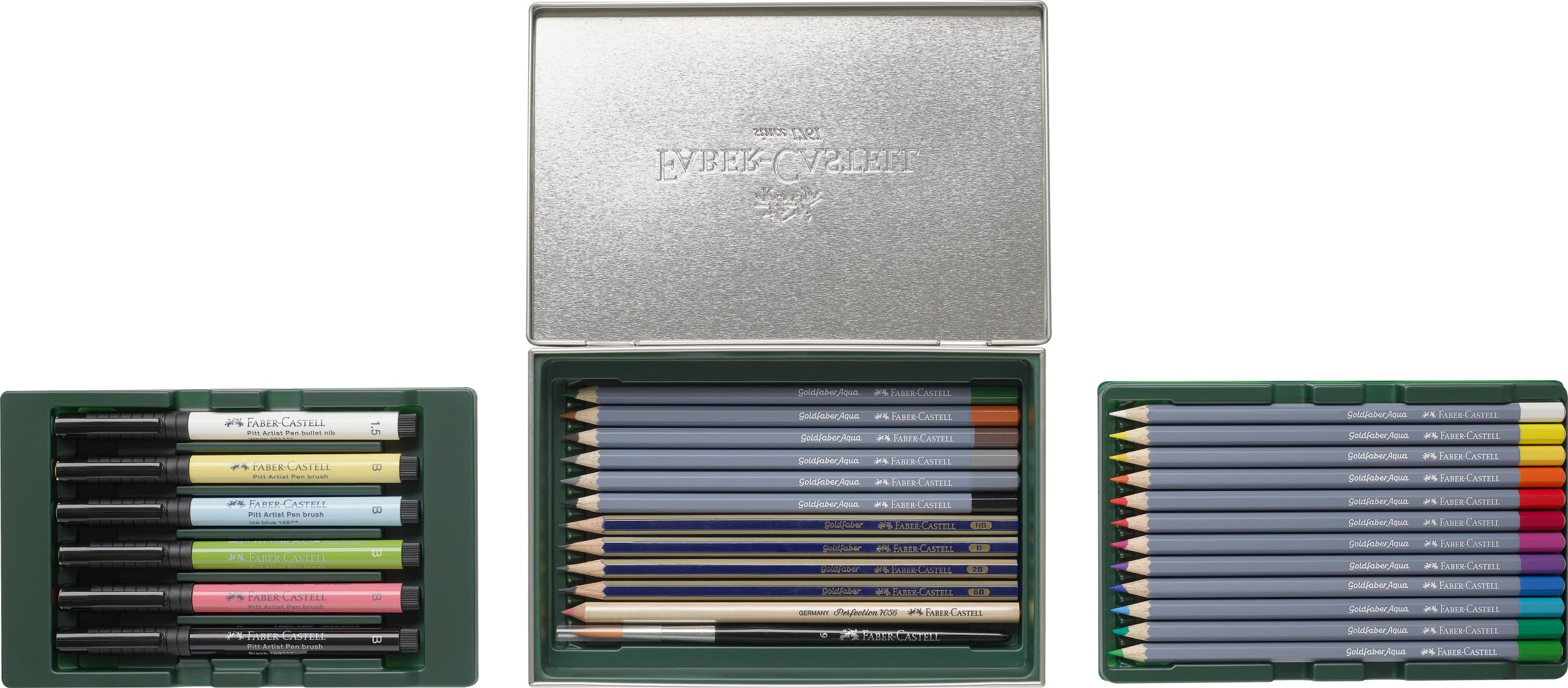 FABER-CASTELL - Kit Creative Studio, 30 pièces