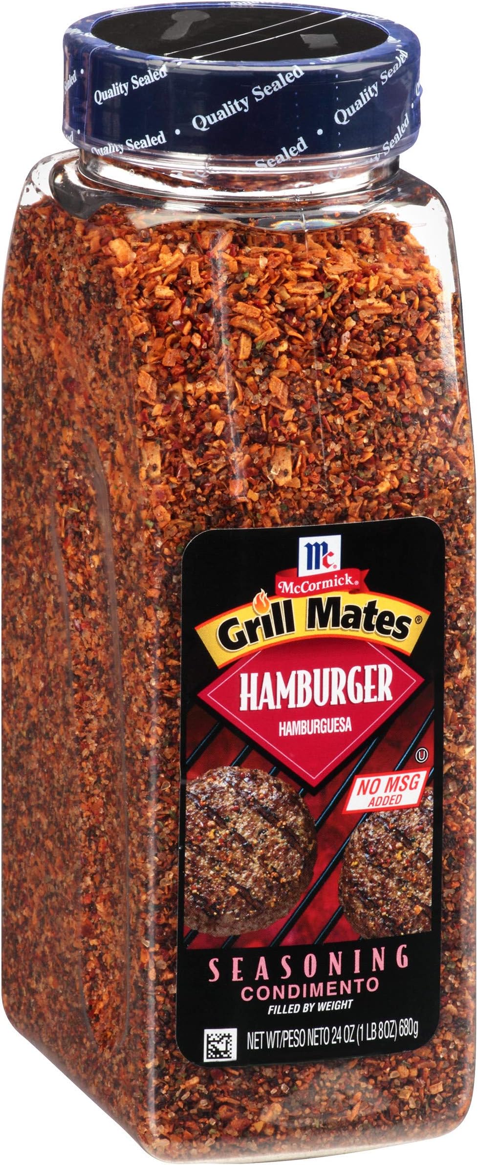 McCormick Grill Mates Seasoning, Hamburger, 680 Grams