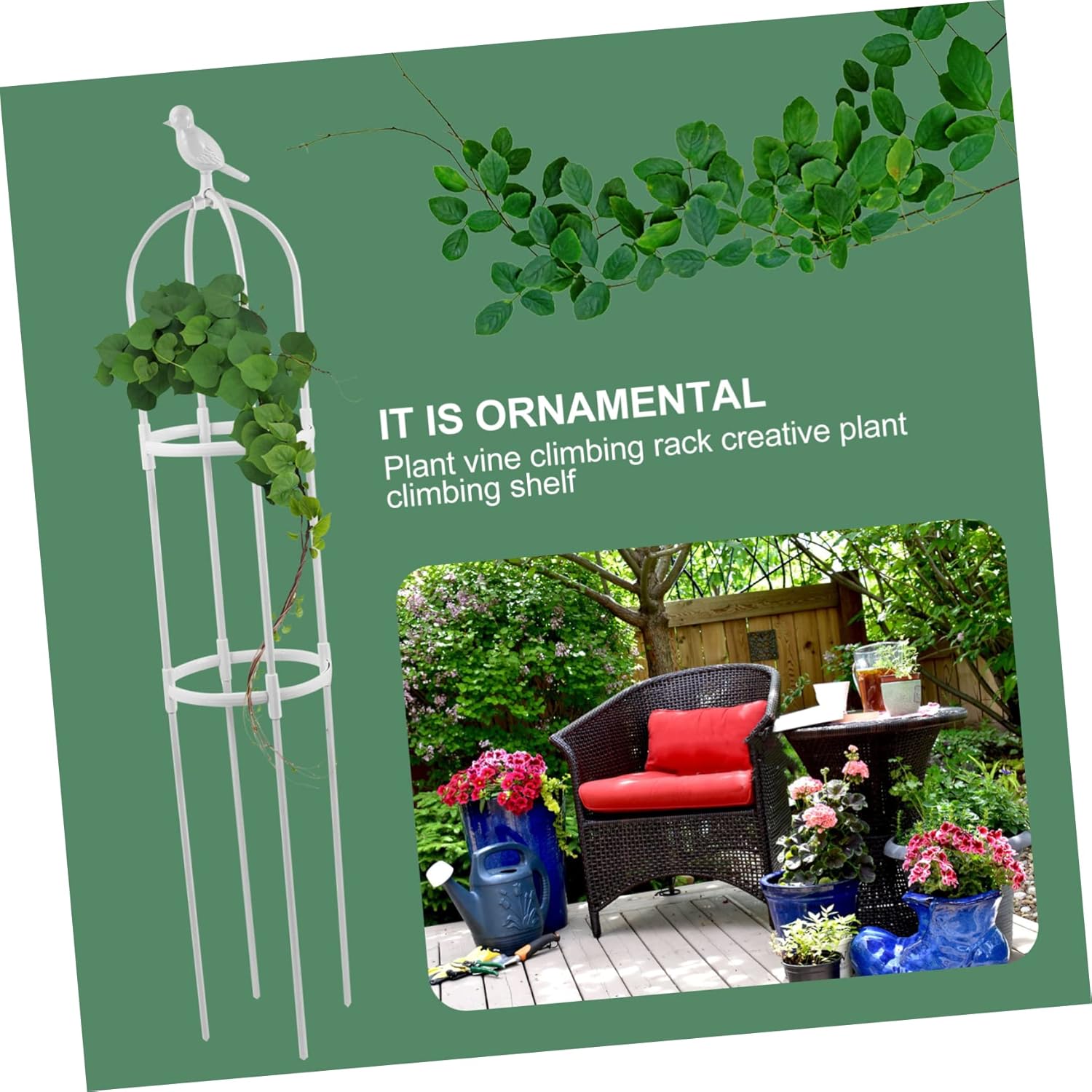 Detachable Plant Vine Climbing Rack Plant Vine Support Gardening Climbing Shelf