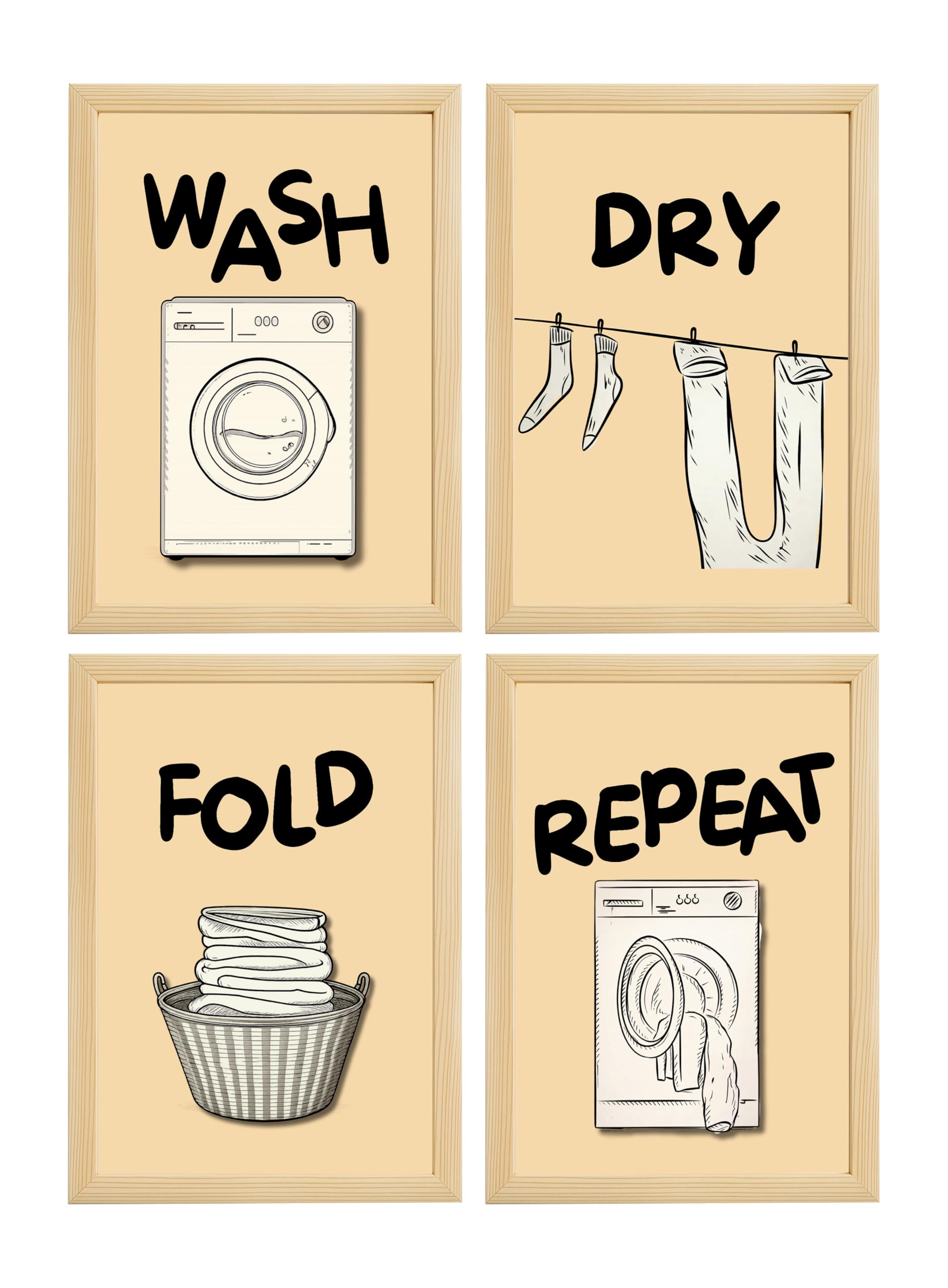 Funny Bathroom Wall Art | Quirky Toilet Signs -14