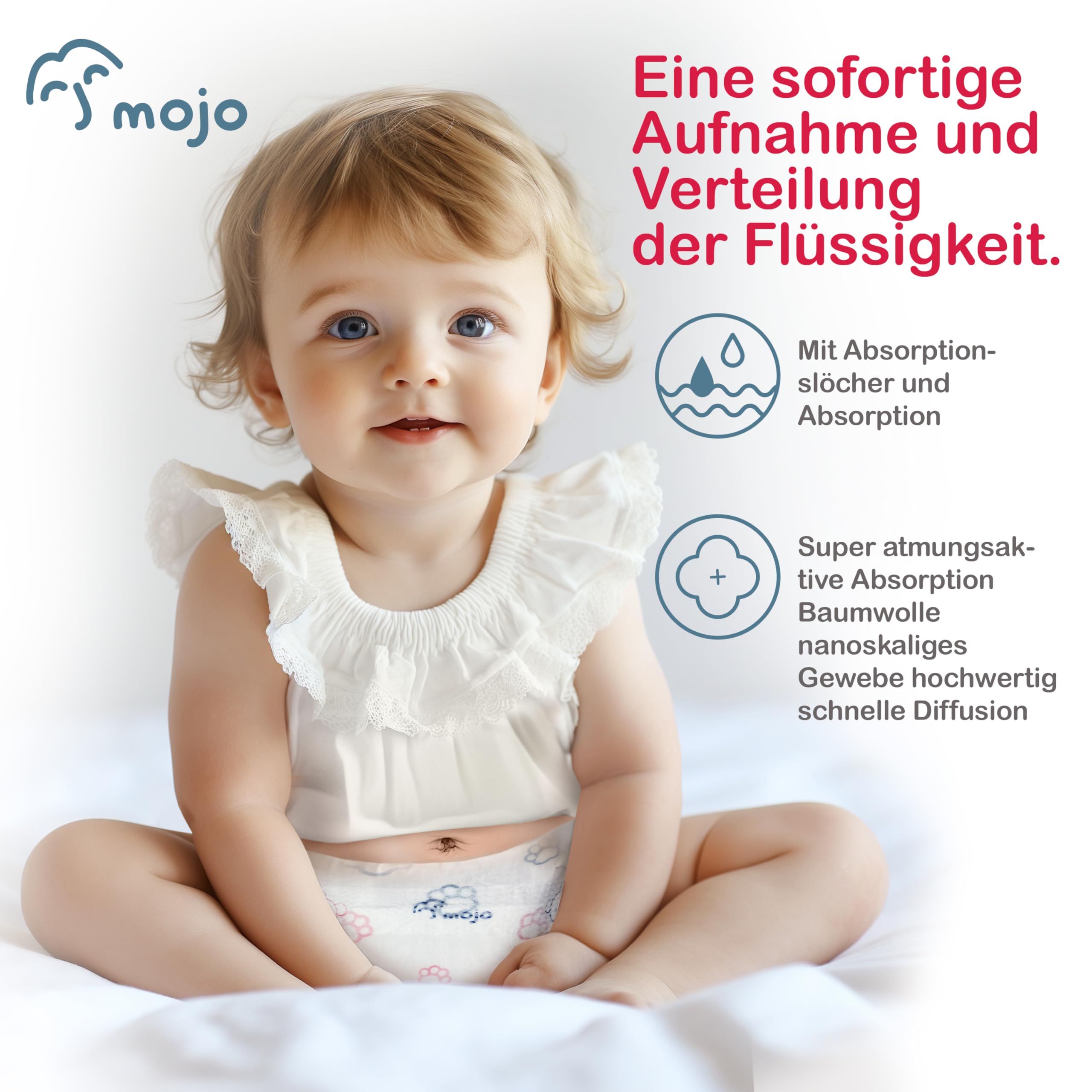 Einweg Babywindeln Größe 5, Auslaufschutz, Ultrasanft, Atmungsaktiv, Superabsorbierend, Unisex 12-17 kg, 102 Stück
