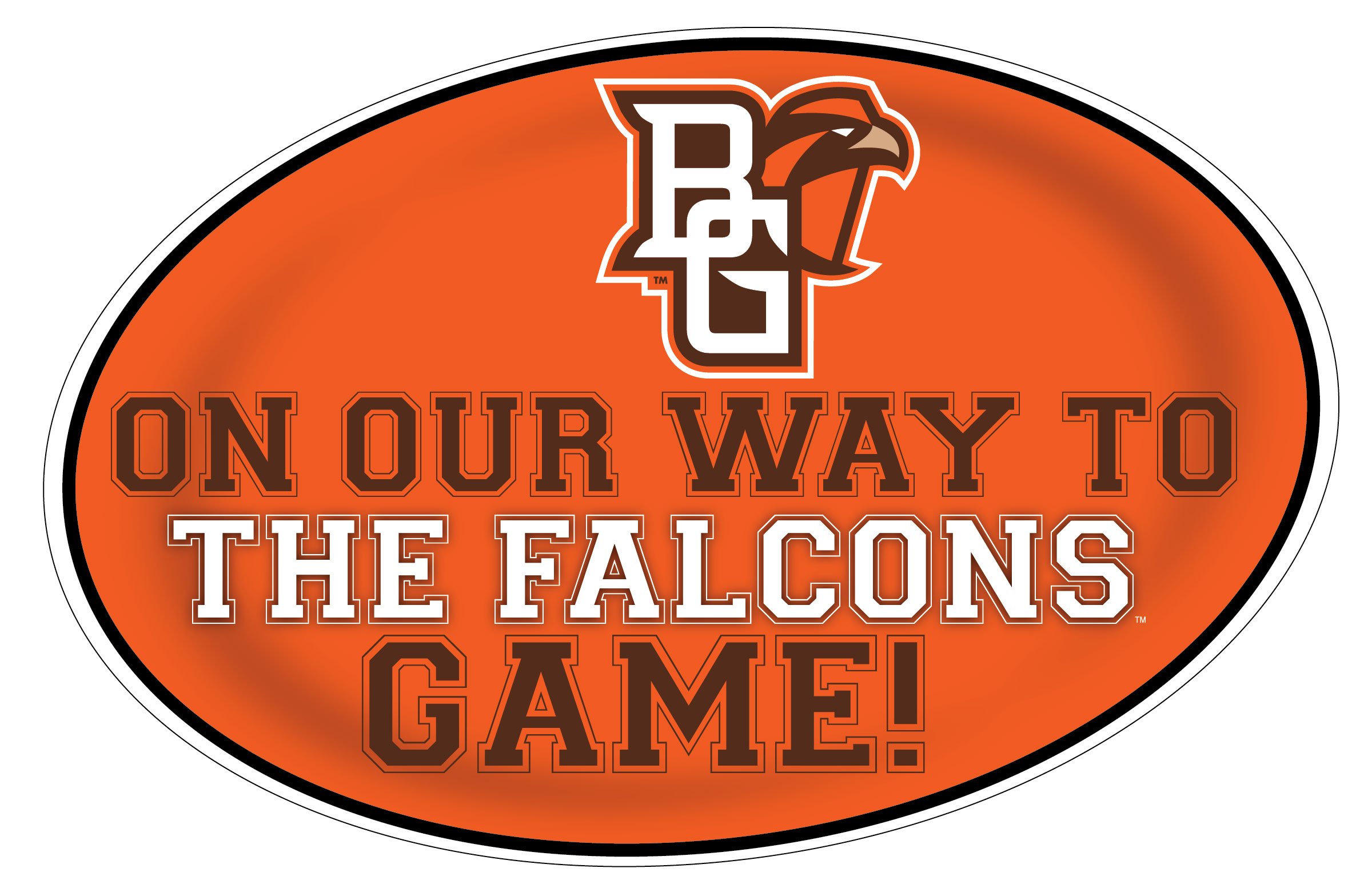 Bowling Green Falcons Game Day Magnet 2-Pack Officially Licensed Collegiate Product