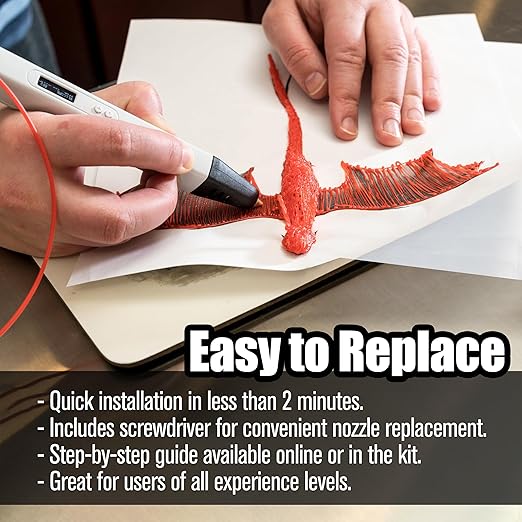Repuesto de boquilla para lápiz 3D MYNT3D Professional RP800A RP600A V4 miniatura 7