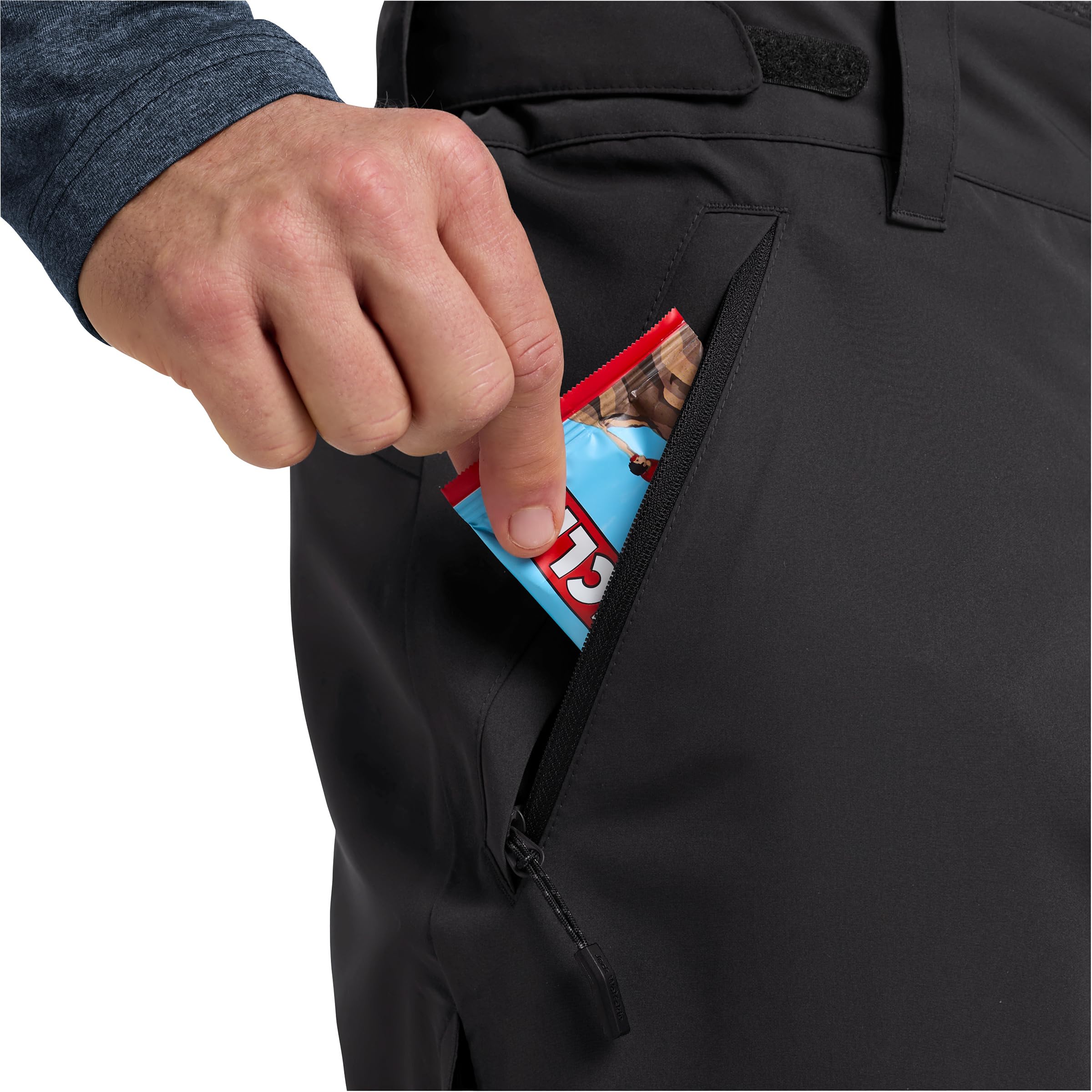 Jack Wolfskin Herren Flowline 2l Ins Hose, Black, L