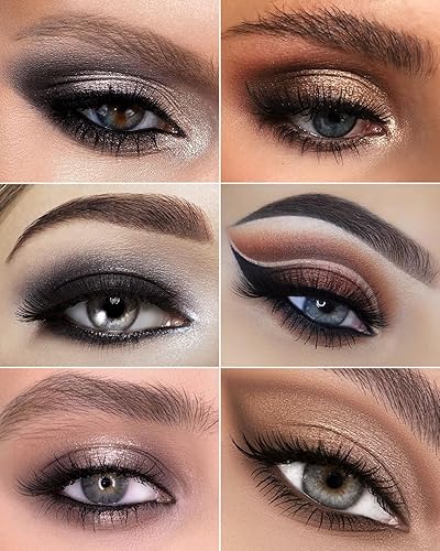 Vista 53 de Sombra de ojos líquida con purpurina, 3 colores, sombras de ojos líquidas de camaleón, juego de maquillaje de ojos holográfico con purpurina