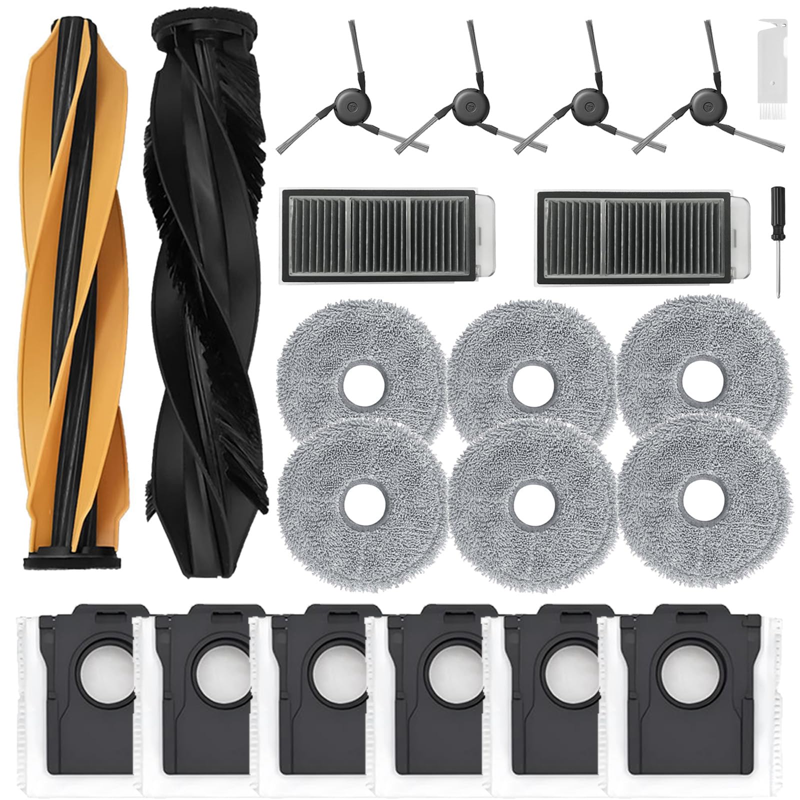 Kit de rechange pour Mova V50 Ultra face aux pertes d'aspiration et brosses usées