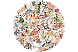 100Pcs Boho Stickers: Unleash Your Inner Hippie with Western Vibes