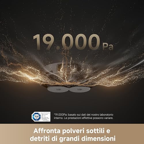 dreame L40s Pro Ultra Aspiradora Robot, Succión 19.000 Pa, Mopa Extensible - 3