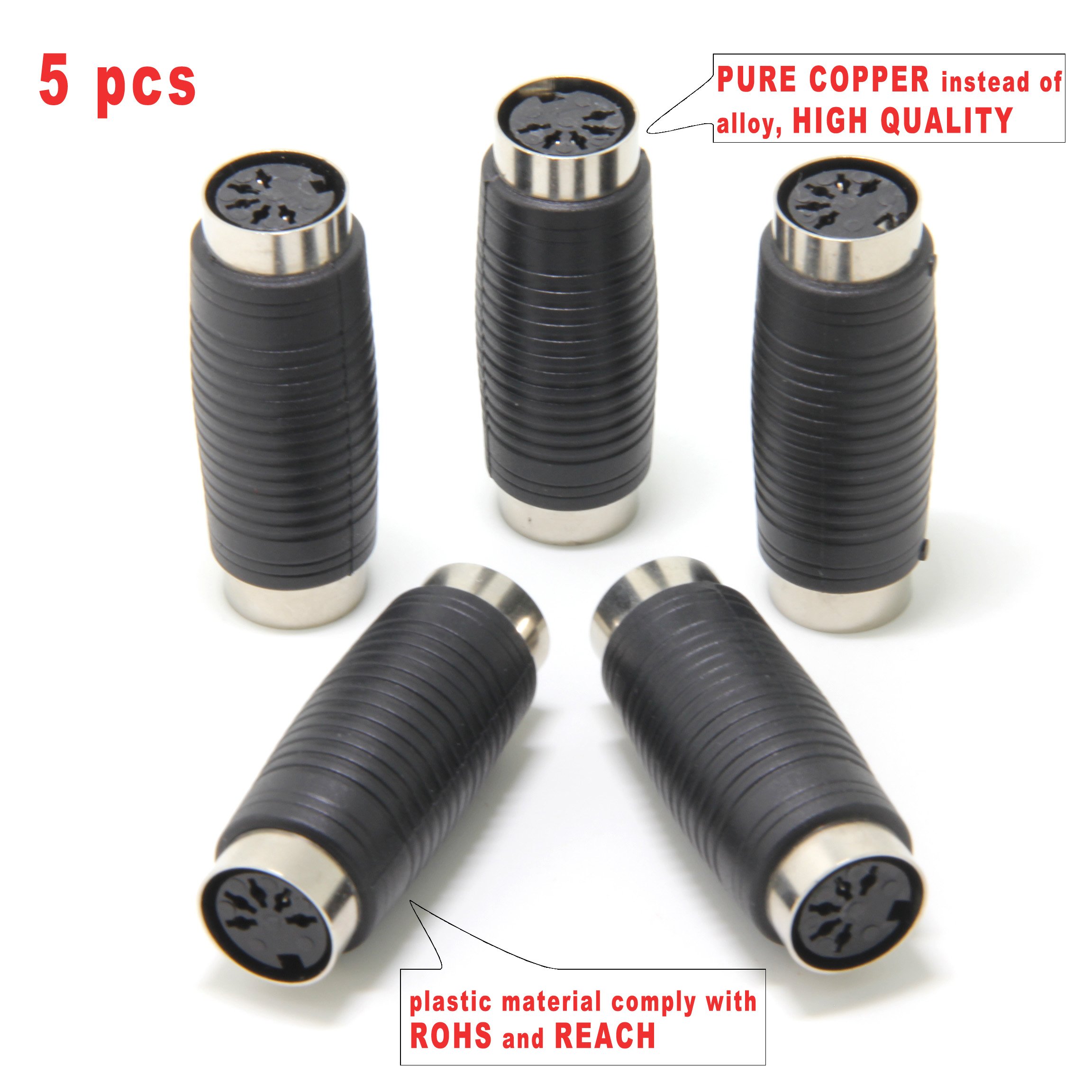 Coupleur Midi à 5 broches DIN 5-Pack