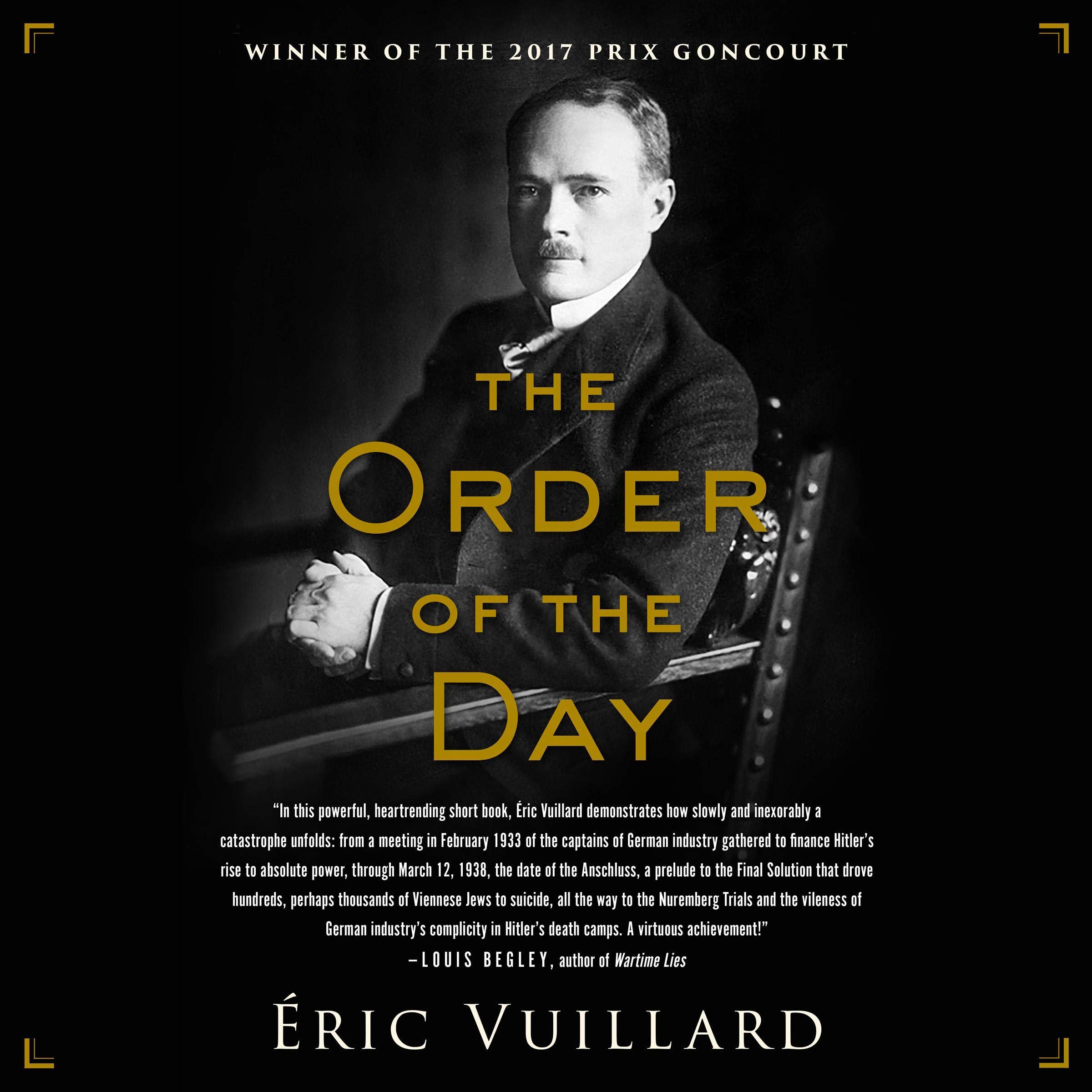 Cover art for The Order of the Day
