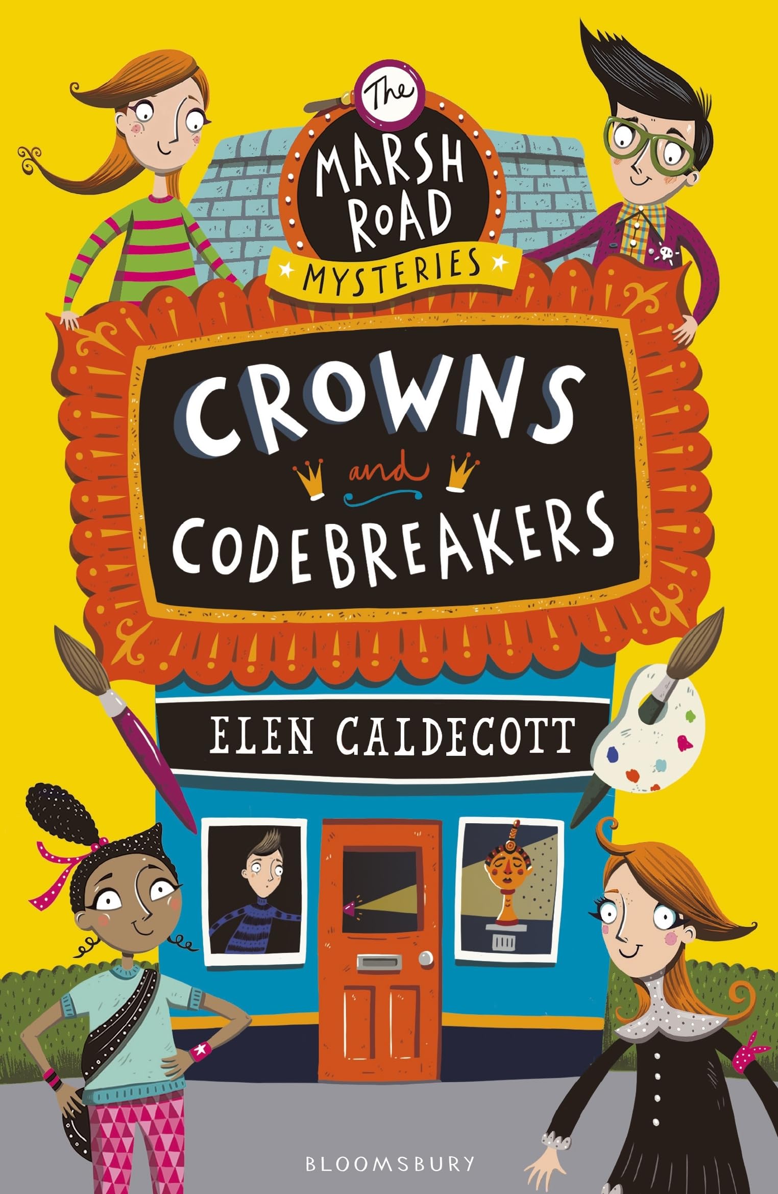 Crowns and Codebreakers by Elen Caldecott PAPERBACK 9781408852712