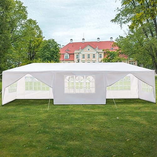 Miniatura 11 de Outvita Tienda de Fiesta al Aire Libre, Carpa Toldo para Patio Gazebo con Paredes Laterales Removibles Tienda Instantánea para Eventos de Servicio