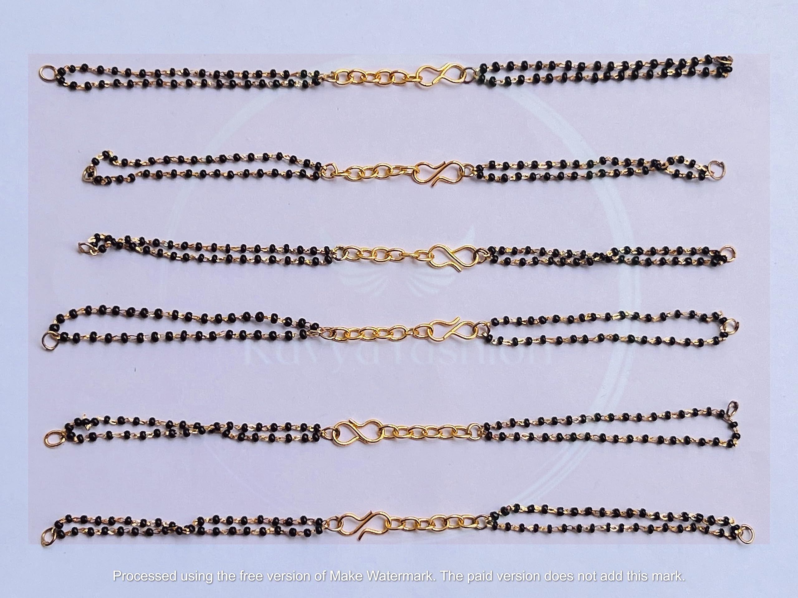 Kavya Fashion Adjustable Extender Chain for Necklace Bracelet Jewelry Making/Beads & Jewelry Making | Jewelry Findings | Jewelry Making Chains (Mangalsutra Moti Chain-10) (B0CF5W8NW2) Amazon Price History, Amazon Price Tracker