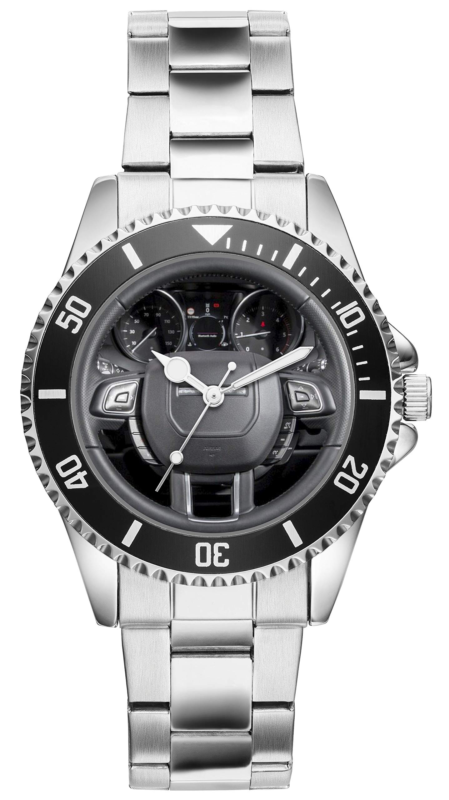 KIESENBERG Orologio da uomo Regalo per Range Rover Evoque Fan Cockpit Quarzo Analogico Orologio da polso 20839