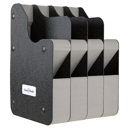 BenchMaster Pistol Rack, Handgun Safe Storage, Holds 2 to 12