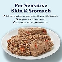 Vista 2 de Solid Gold Alimento húmedo para perros adultos y mayores, alimento húmedo sin granos con pollo real, salmón, probióticos y superalimentos