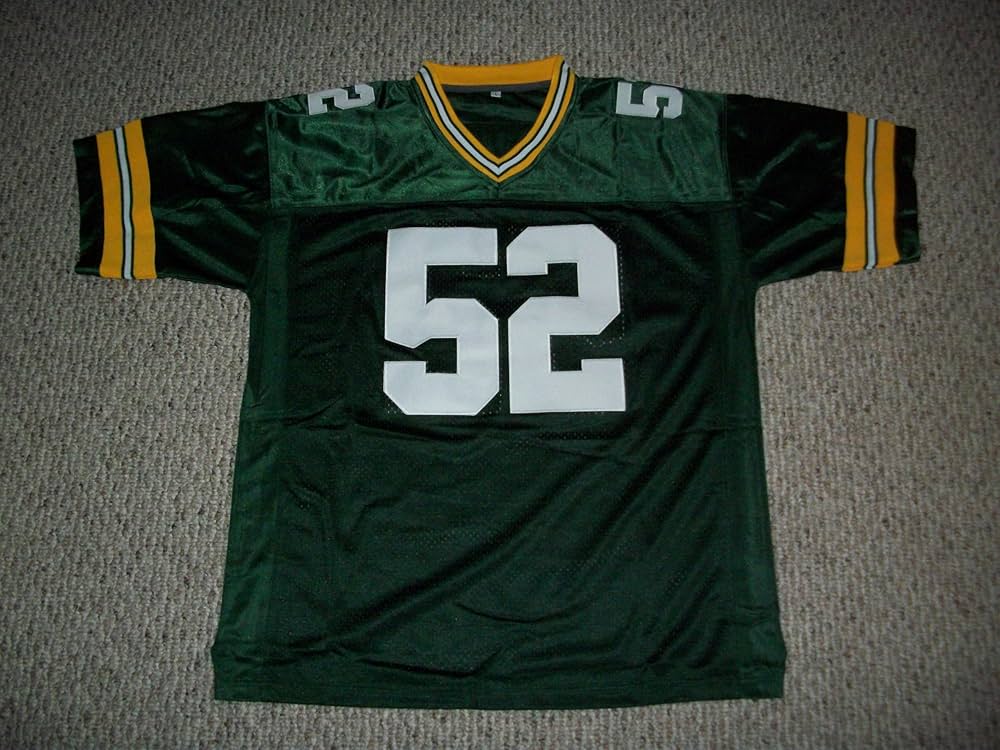 Amazon.com: Clay Matthews Jersey #52 Green Bay Custom