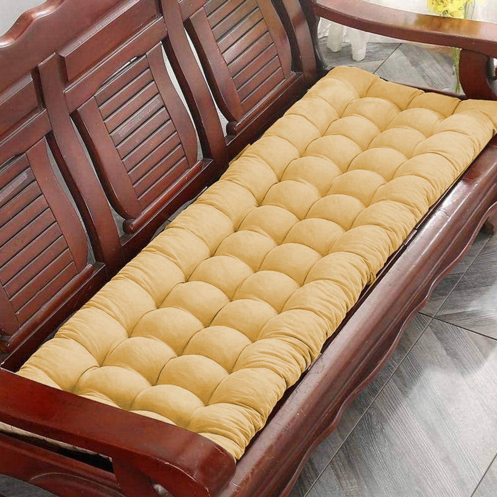 Coussin De Banc 80x35 Cm - Épaisseur 5 Cm - Gris Foncé - Pour Intérieur/extérieur, Terrasse, Jardin