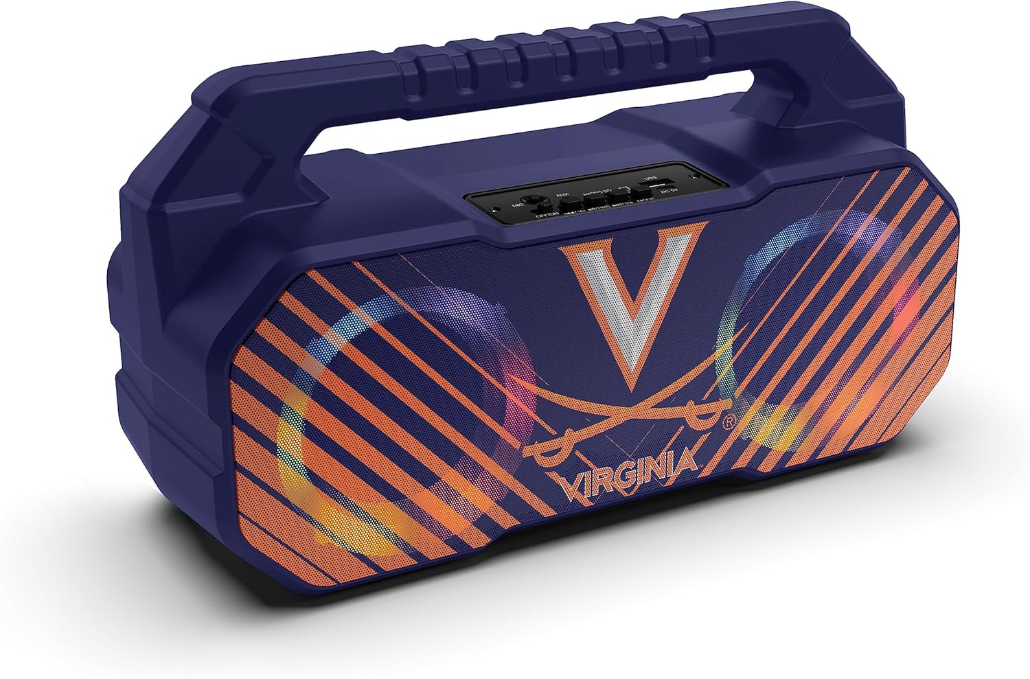 SOAR NCAA Wireless Boombox Speaker, Virginia Cavaliers