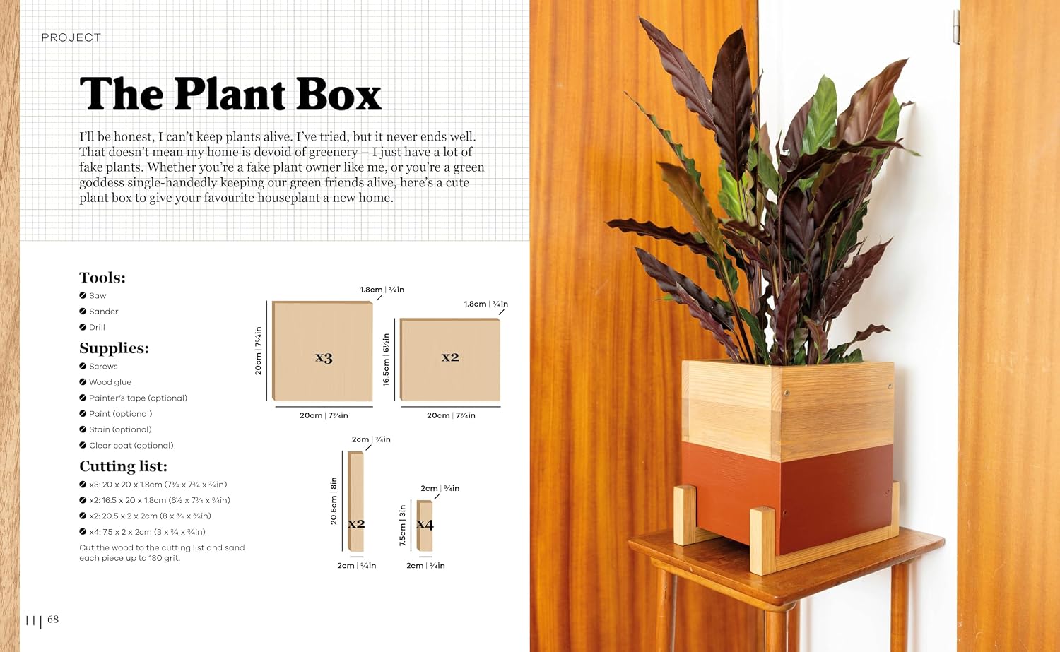Make Things. From Wood: Easy woodworking skills and designs for the modern maker