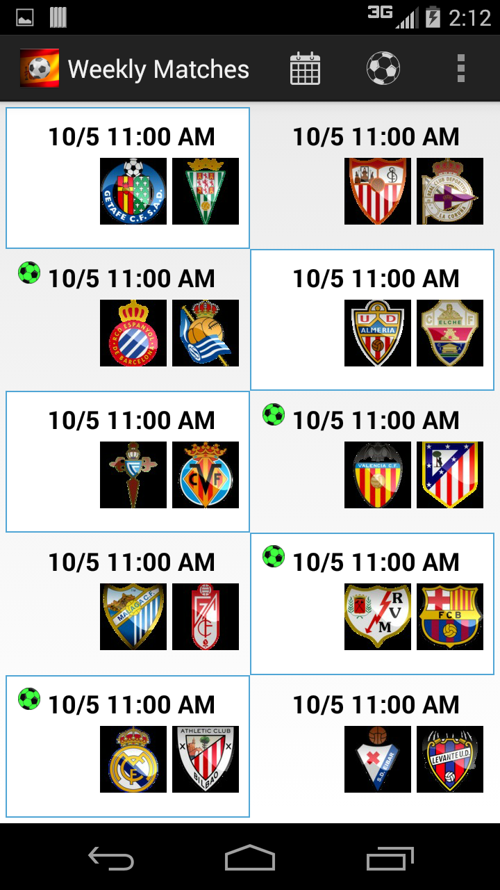 2014 La Liga FootballAmazon.deAppstore for Android