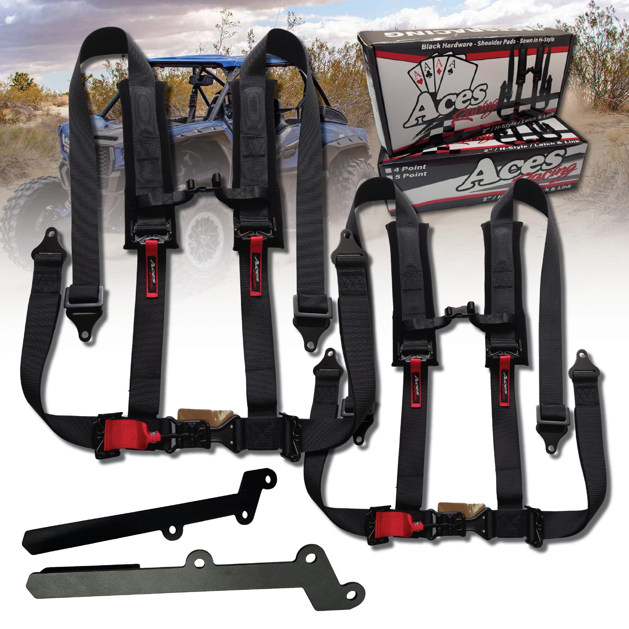 Amazon.com: 4-Point Harness Kit with Mounting Hardware for