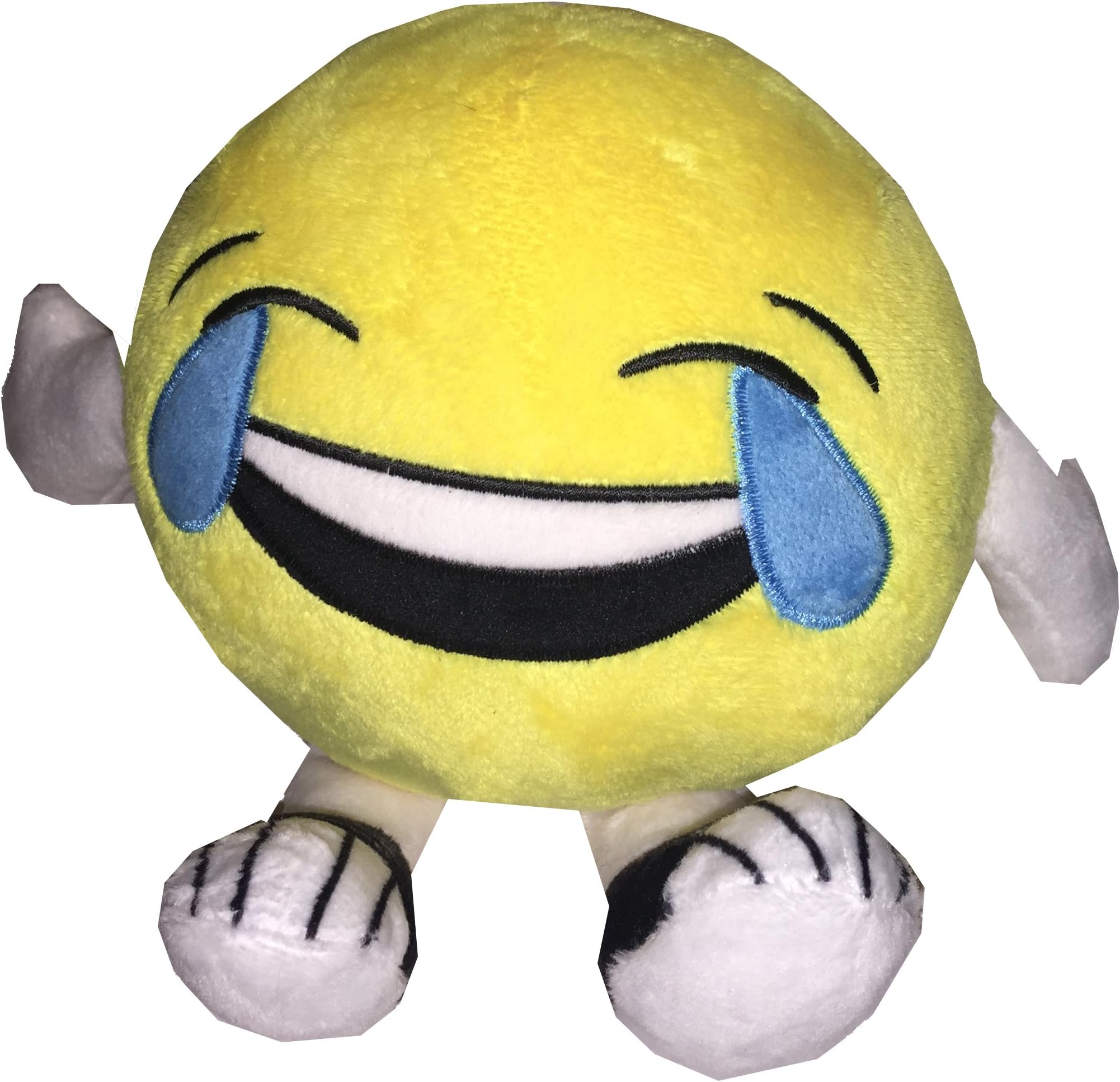 Emoji Expressions Super Emoji MeMoji Plush Pillow Pal with Hands & Feet (LOL)