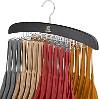Vista 1 de ZEDODIER Perchas para camisetas sin mangas, organizador de brasieres para armario, capacidad de almacenamiento de 24 unidades, organizador