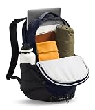 The North Face Borealis Commuter Laptop Backpack - Water Repellent, Laptop Sleeve, Large Main Compartment, TNF Navy/TNF Black-NPF, One Size
