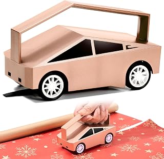 ARYOUGIFT Wrapping Paper Cutter Christmas Paper Roll Cutters Paper Cutter Slider Tool Set Christmas Gift Packing Wrapping Cutting Supplies for Crafting Birthday Gifts Wrap Rolls