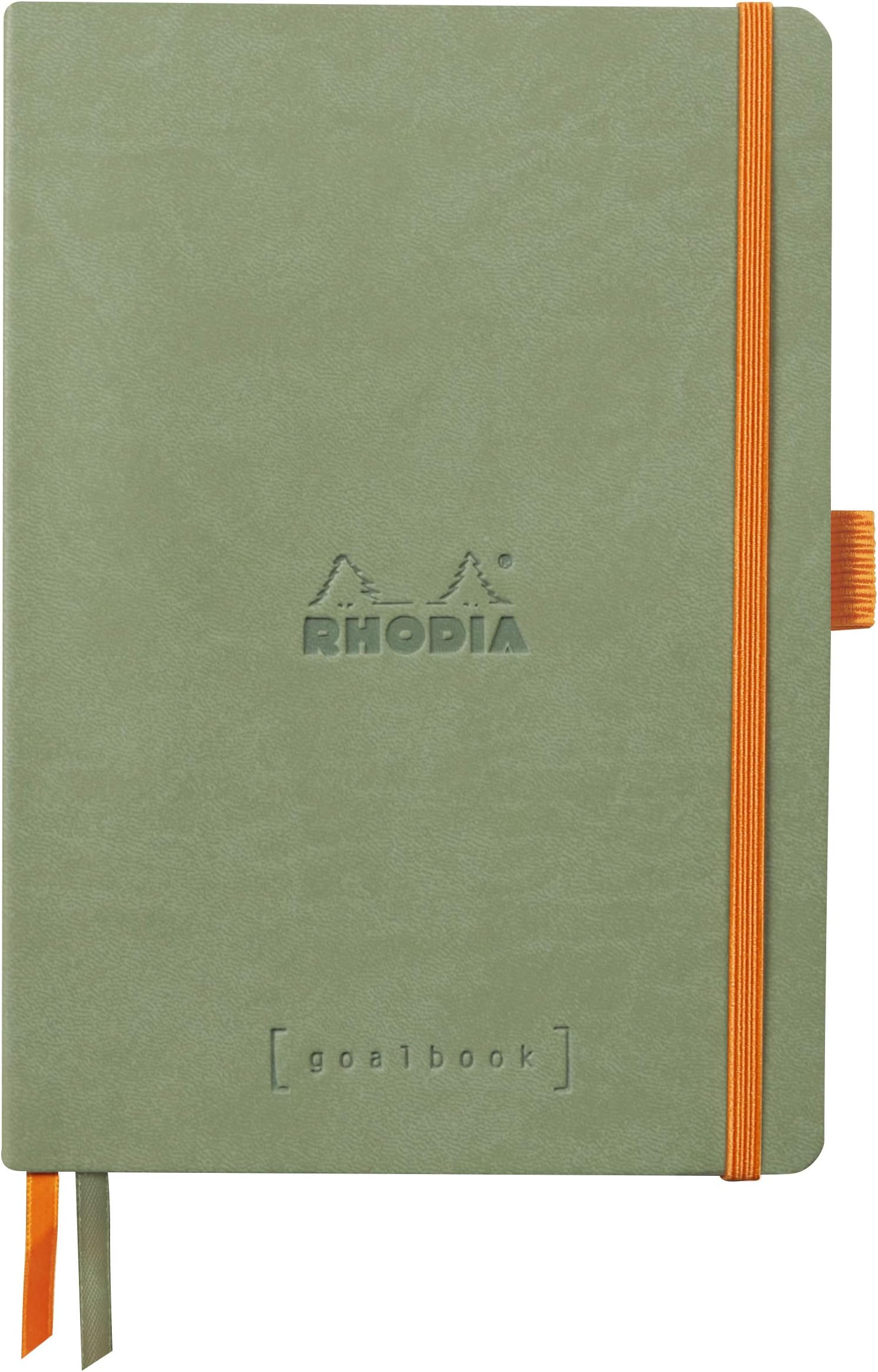 Rhodia 194444C Carnet Rigide Bullet Journal Goalbook Creation Bois De Rose - A5 15,5X21X2 Cm