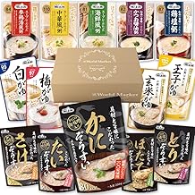 Tableland @World Market, Retort Foods, Side Dishes, Porridge Rice, Assorted Set, Room Temperature Storage, Japanese Style, 14 Servings (2 Weeks' Supply), Diet, Low Calorie, Gift, Present, Original Box