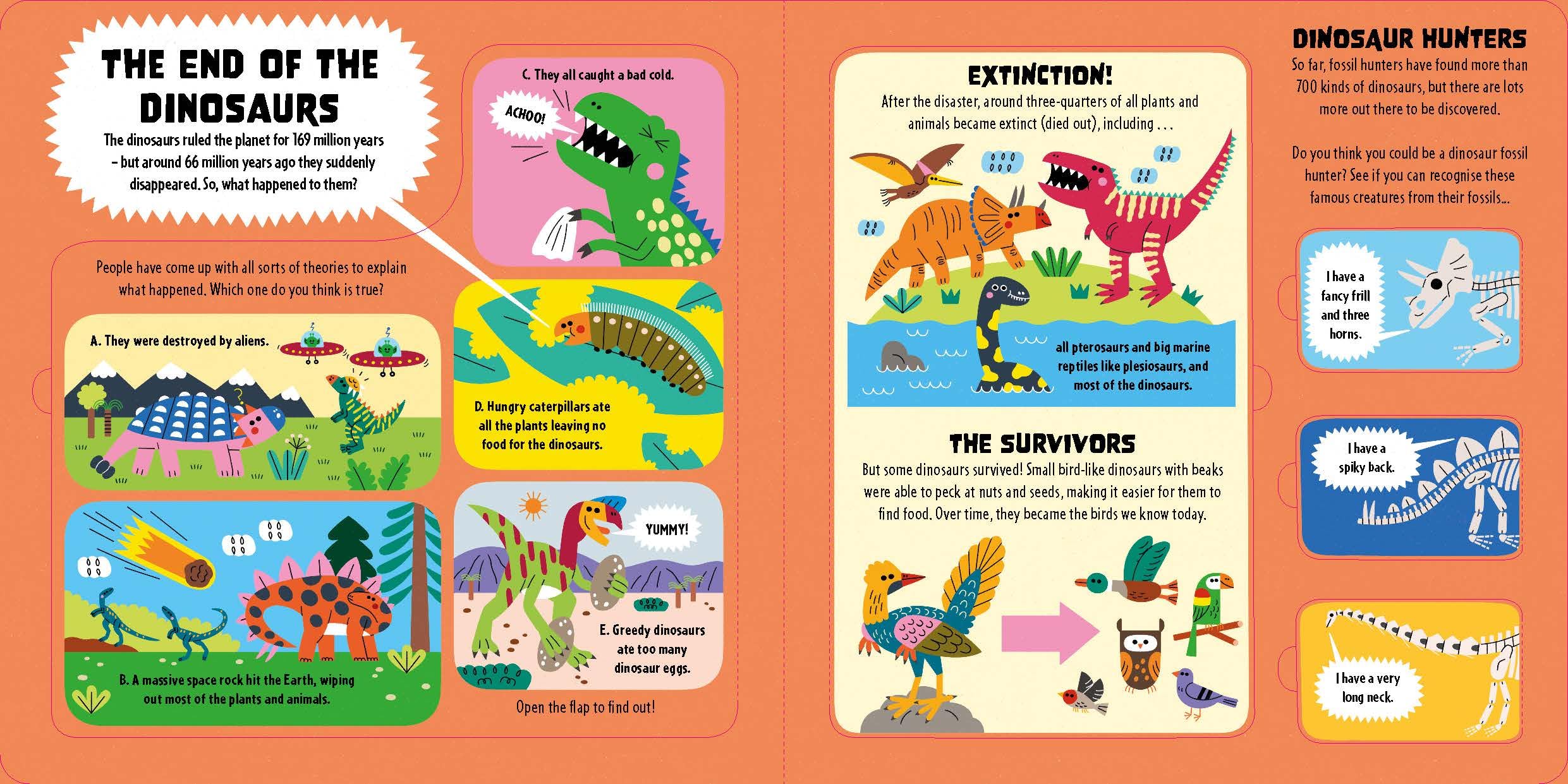 Lonely Planet Kids My First Lift-the-Flap Dinosaur Atlas: Contains Over 50 Flaps to Lift: Explore the Roarsome World of Dinos | Wow Factor Facts & ... Discover | Brilliant Illustrations Throughout