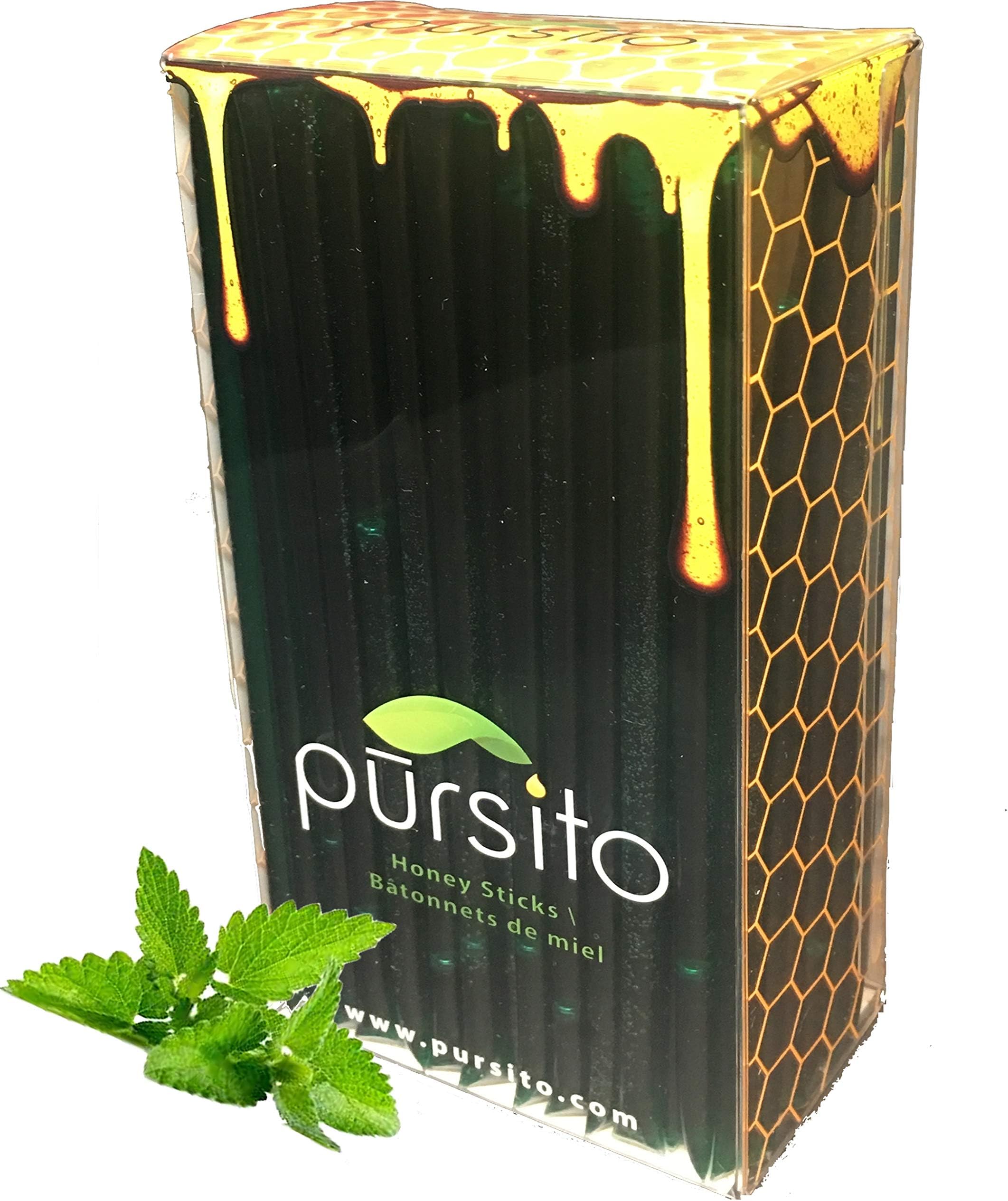 Pursito Peppermint Honey Sticks Pack of 100