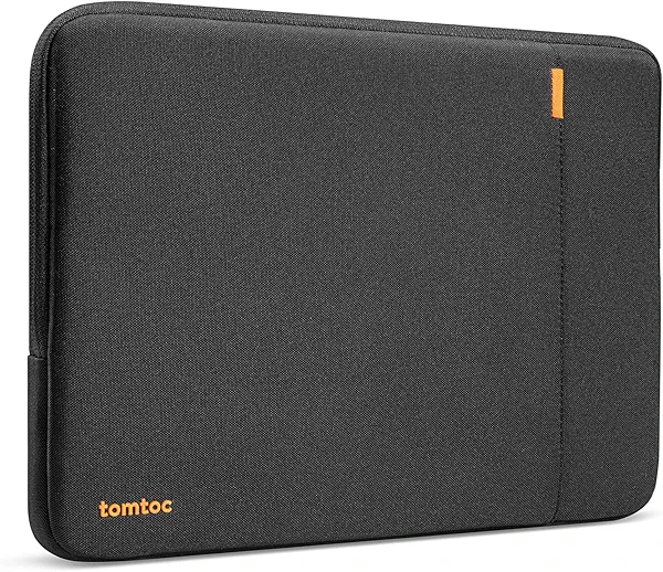 tomtoc 360 Protective Laptop Case Sleeve for 14 Inch Lenovo, HP, ASUS, Dell, Acer Laptop Notebook Ultrabook, Water-Resistant Shockproof Computer Bag with Accessory Pocket