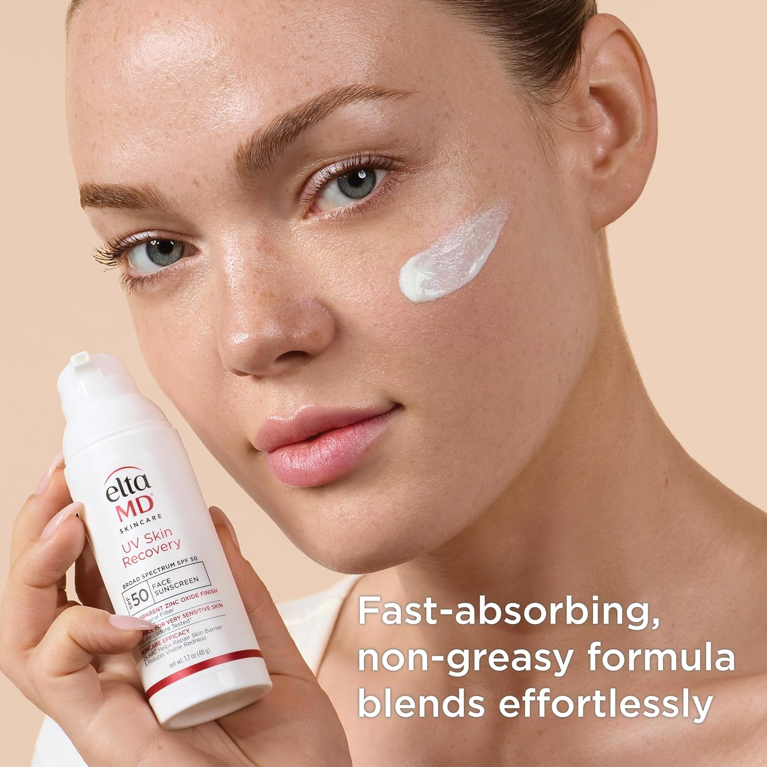 EltaMD UV Skin Recovery Face Sunscreen with Zinc Oxide, All Mineral, Safe for Sensitive Skin SPF 50 - Image 3