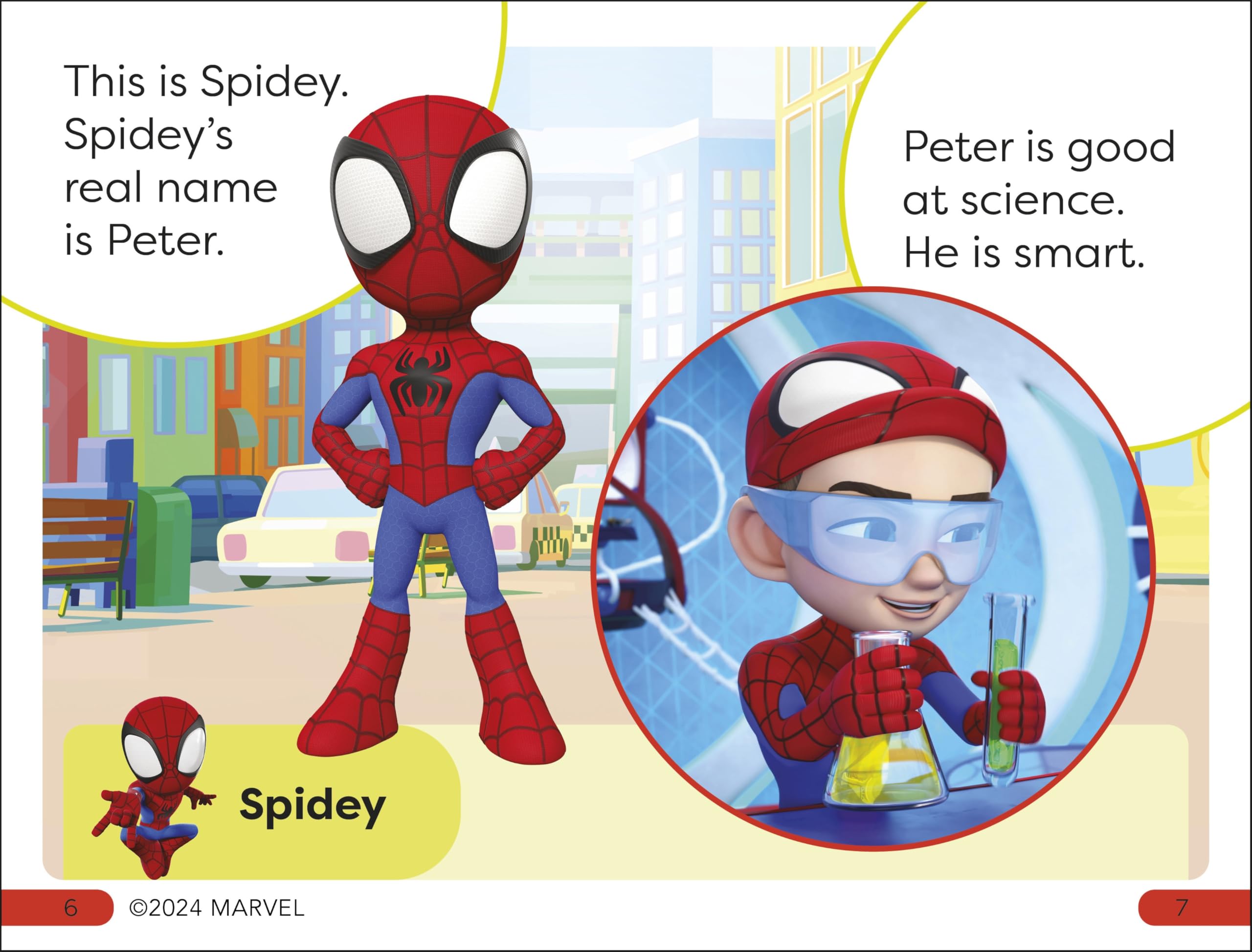 DK Super Readers Pre-Level Marvel Spidey and His Amazing Friends Go Team Spidey!
