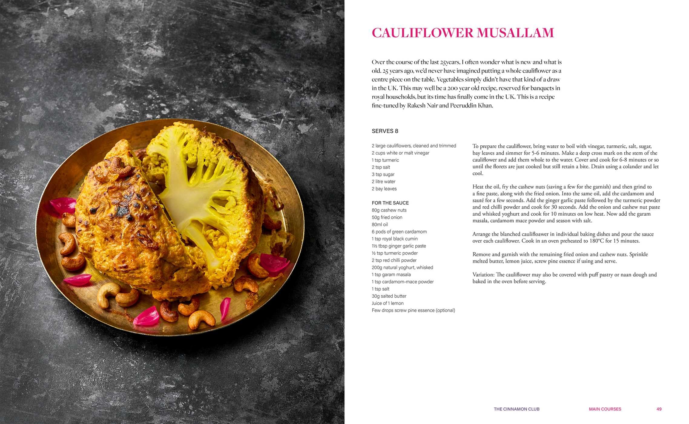 Spirit & Spice: The Cinnamon Clubstories and Recipes from London's Iconic Indian Restaurants