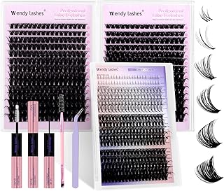 Wendy - Kit de racimos de pestañas con pestañ...