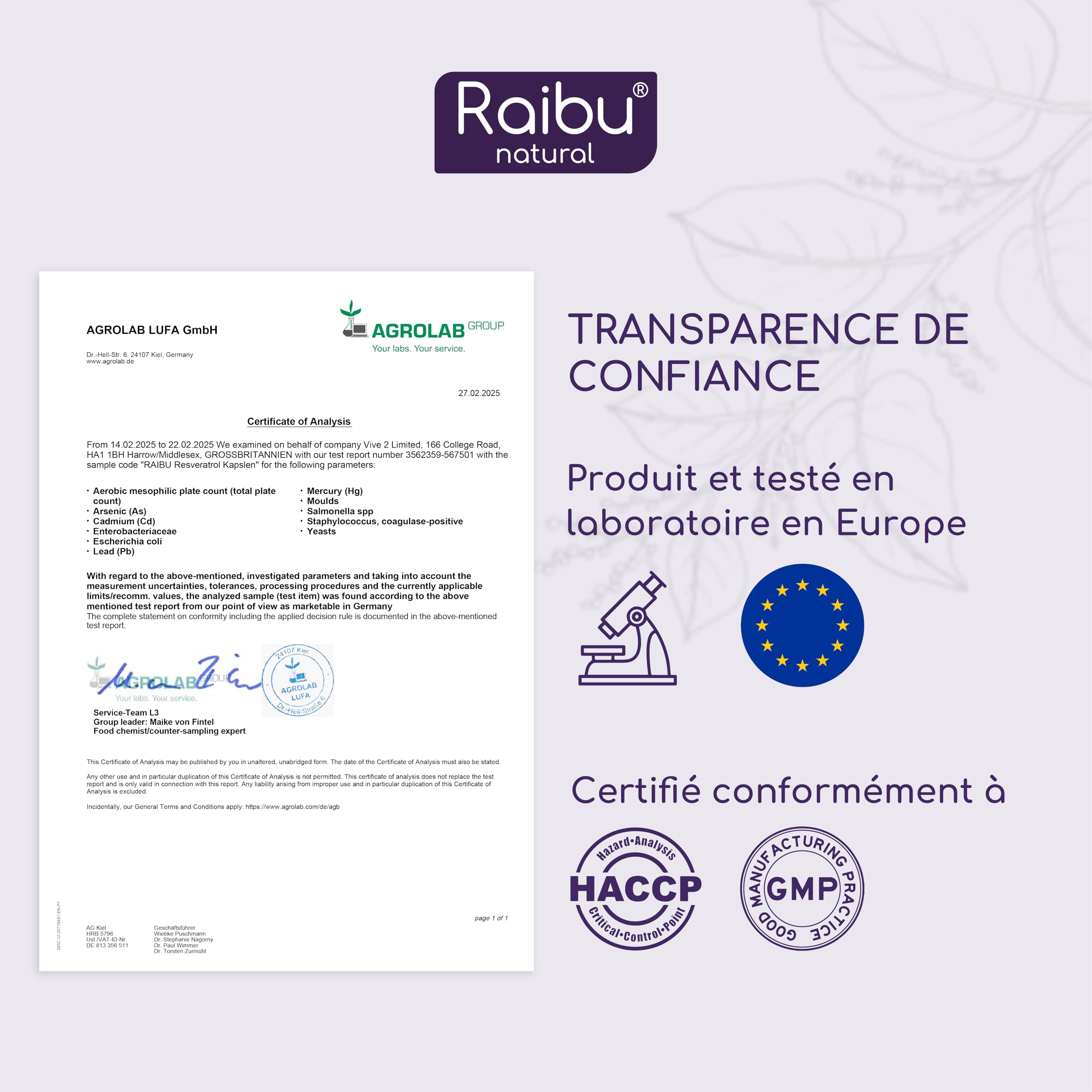 Resvératrol, 1050 mg de Trans Resveratrol Pur (98%) par dose quotidienne - Antioxydant Puissant - Extrait 140:1, 60 Gélules - Absorption Optimisée avec Pipérine - Végétalien, Sans Additifs