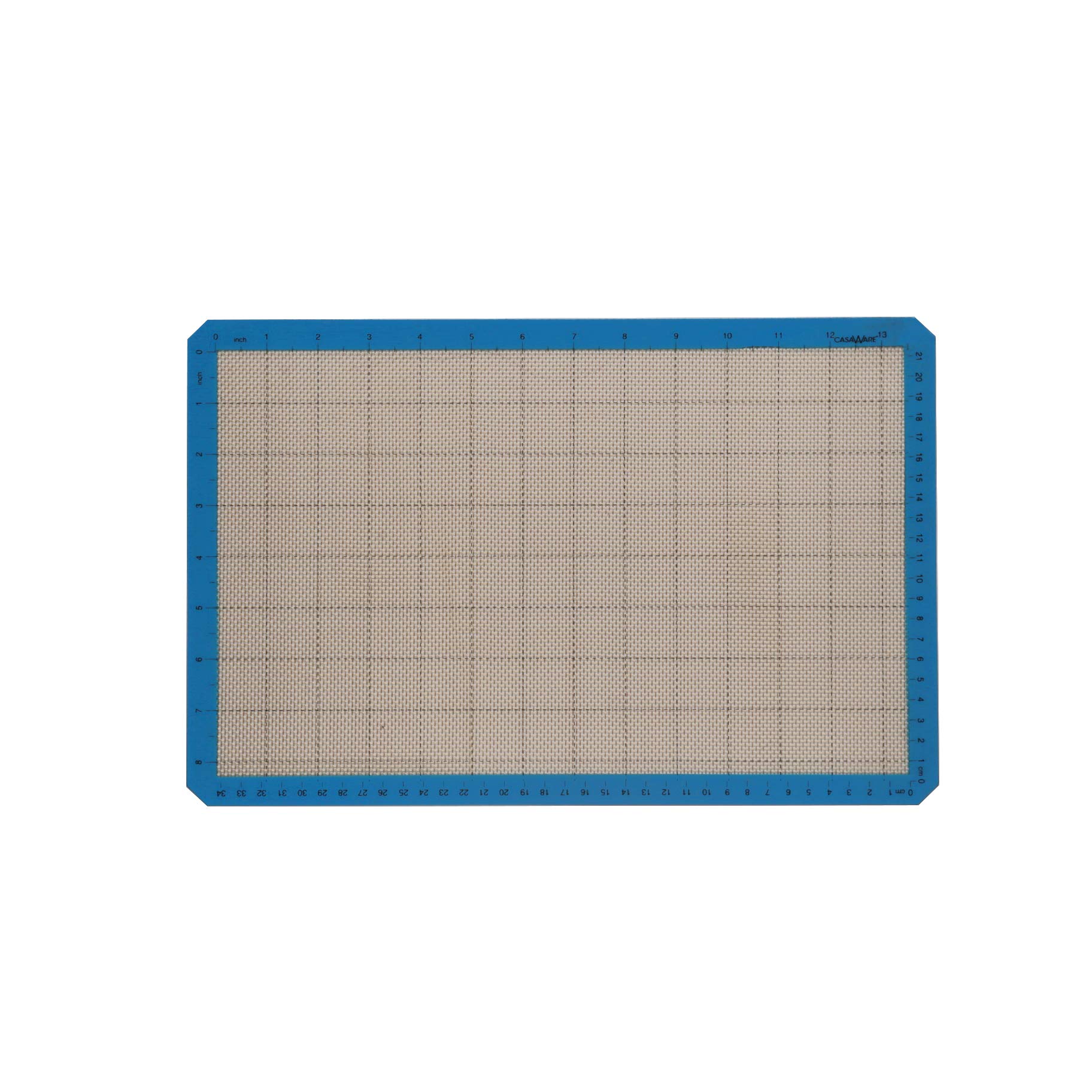 CasaWare 3-teiliges Backformen-Set für Kekse, 38,1 x 25,4 x 2,5 cm, silberner Granit