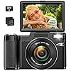 Toiauaha 4K Digital Camera for Photography, 30MP Vlogging Camera with 16X Digital Zoom, 3 Toiauaha 4K Digital Camera for Photography, 30MP Vlogging Camera with 16X Digital Zoom, 3