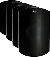 Vista 17 de Polk Audio Atrium 4 Altavoces para exteriores a prueba de condiciones climáticas con potentes graves (par, negro), durabilidad en cualquier clima