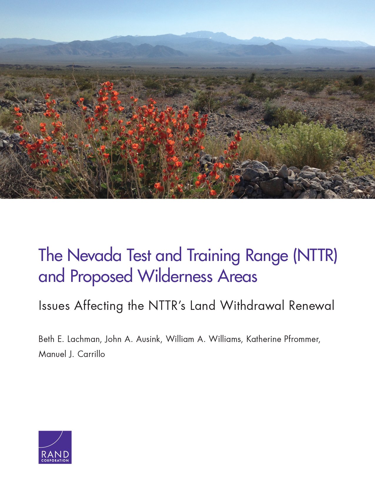 The Nevada Test and Train: Issues Affecting the Nttr